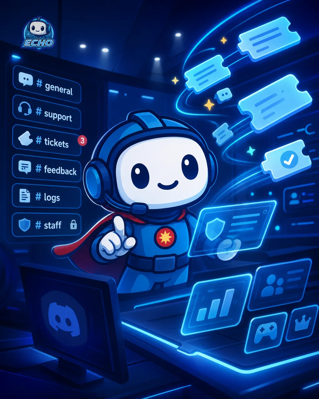 Ärendehantering för Discord-servrar